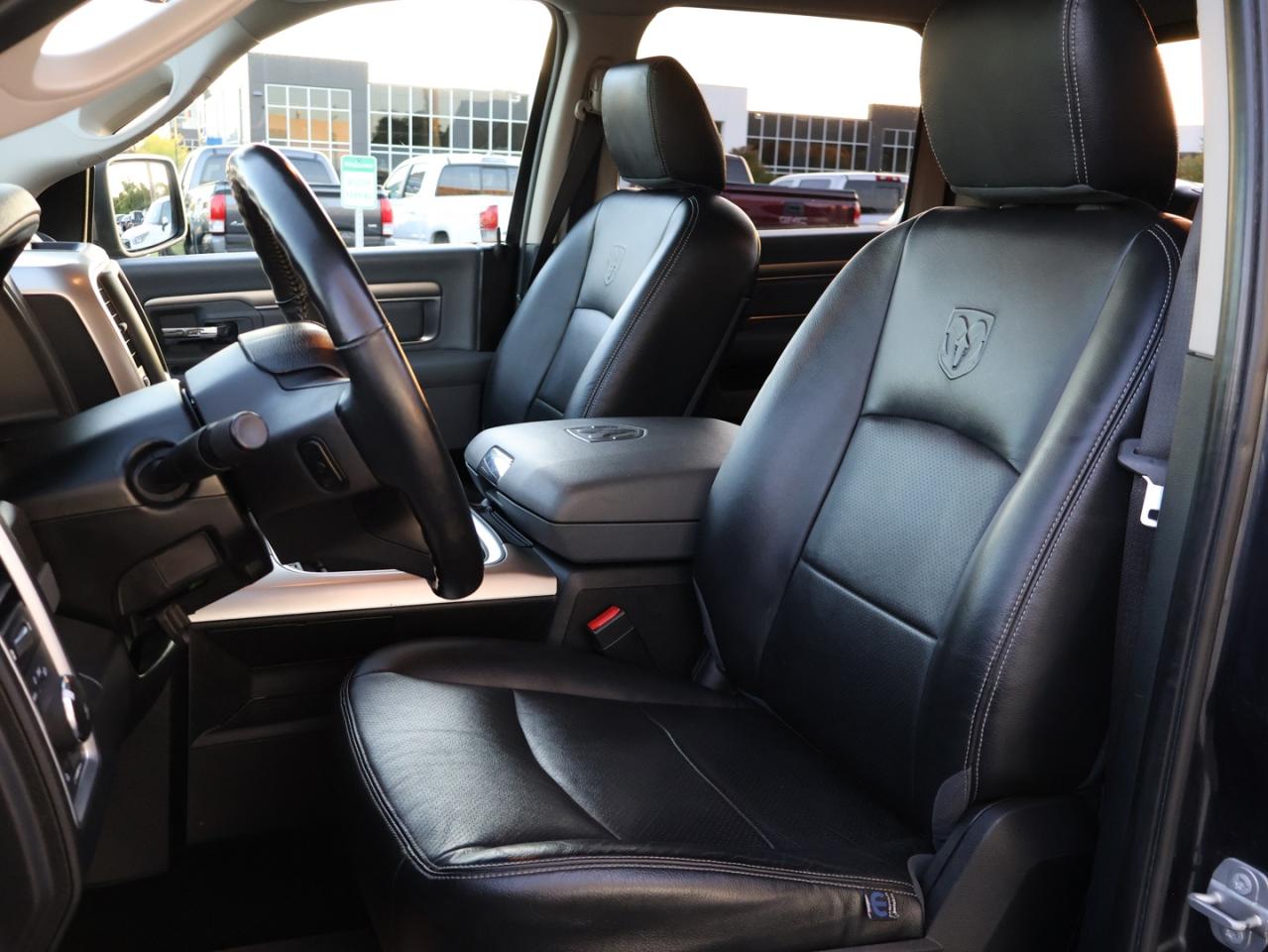 2018 RAM 1500 SLT-BIG HORN CREW DIESEL 4WD CERTIFIED *ACCIDENT FREE* NAV CAMERA BLUETOOTH LEATHER/STEERING HEATED CRUISE ALLOYS - Photo #13