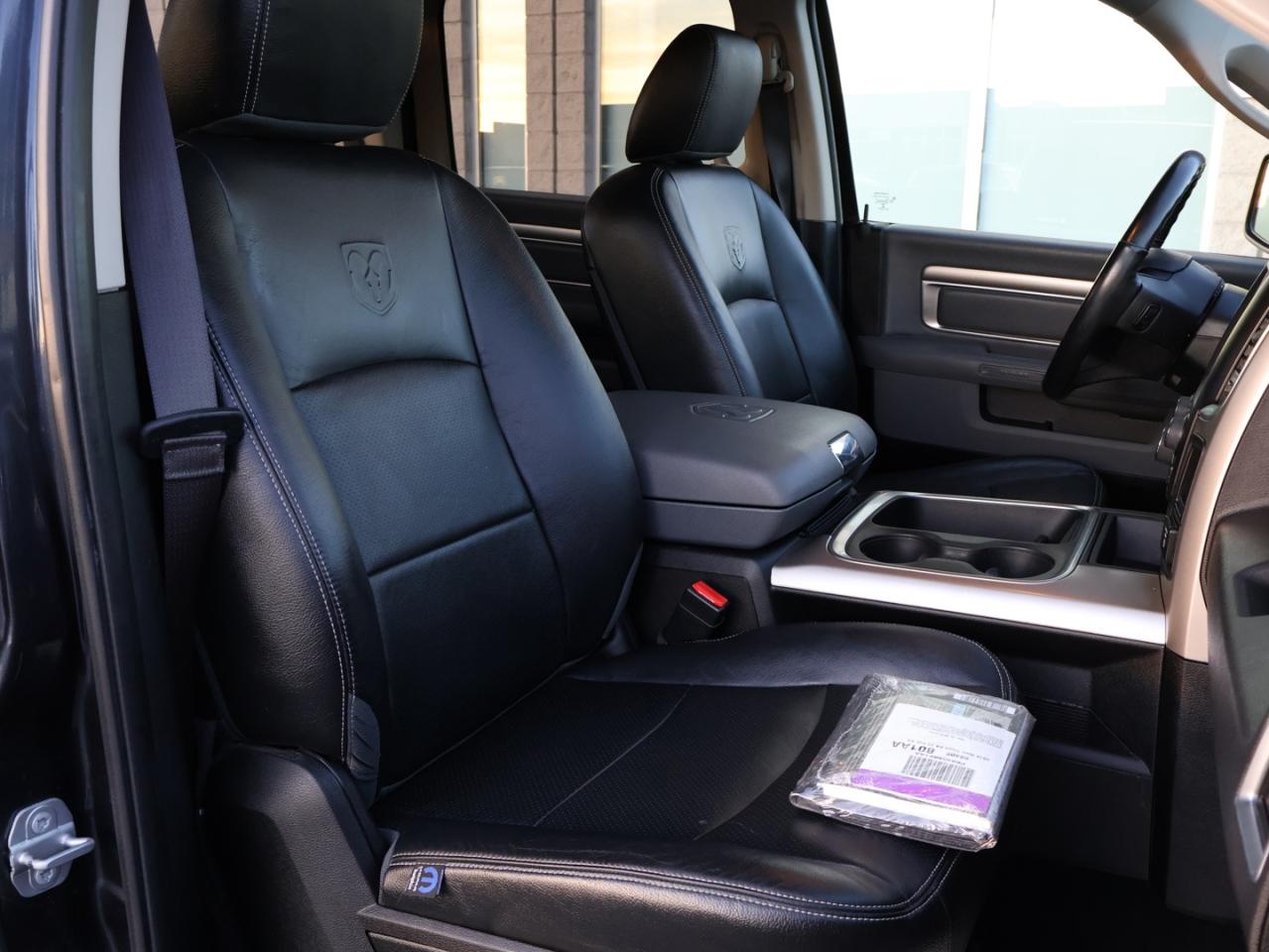 2018 RAM 1500 SLT-BIG HORN CREW DIESEL 4WD CERTIFIED *ACCIDENT FREE* NAV CAMERA BLUETOOTH LEATHER/STEERING HEATED CRUISE ALLOYS - Photo #18