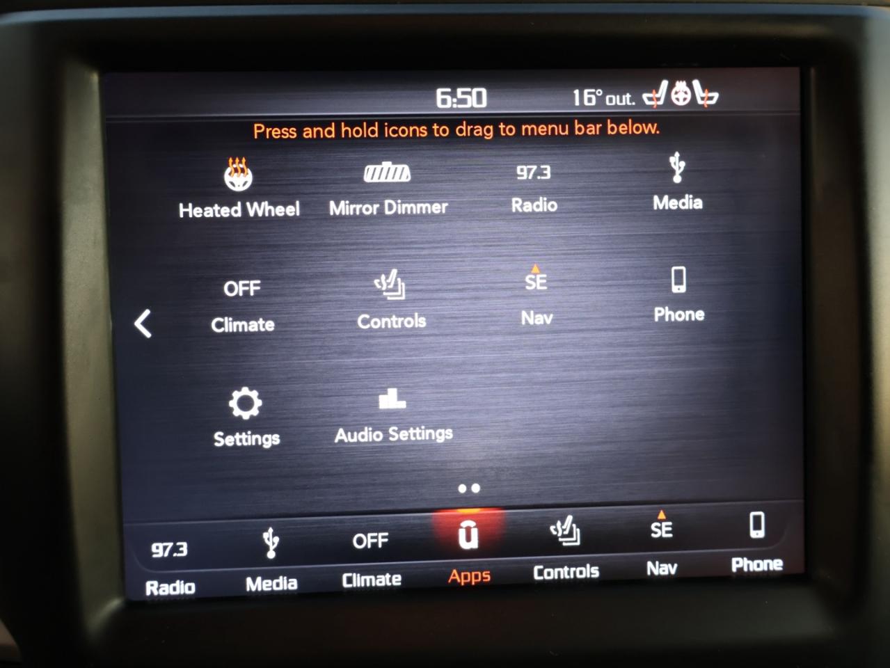 2018 RAM 1500 SLT-BIG HORN CREW DIESEL 4WD CERTIFIED *ACCIDENT FREE* NAV CAMERA BLUETOOTH LEATHER/STEERING HEATED CRUISE ALLOYS - Photo #23