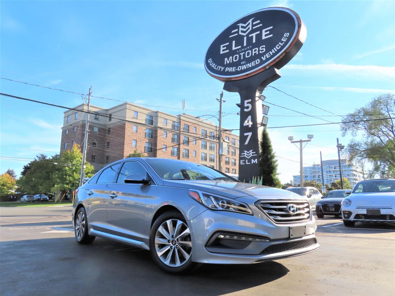 Used 2016 Hyundai Sonata 2.4L Auto Sport Tech - Navi - Leather - Low Kms !! for sale in Burlington, ON