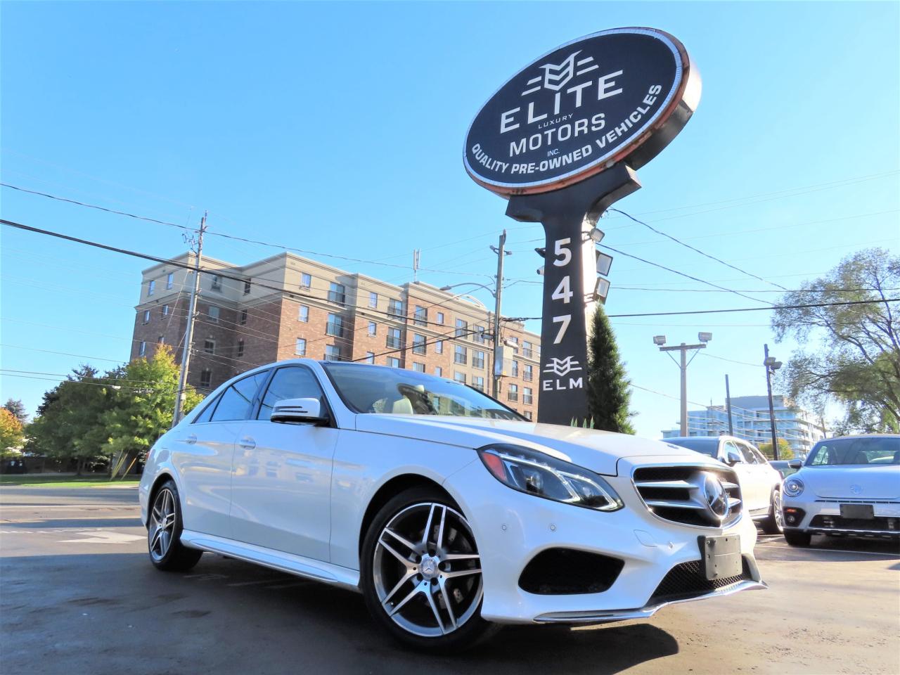 Used 2015 Mercedes-Benz E-Class E400 4MATIC - AMG PKG - NAVI - LEATHER - 55,000KMS !! for sale in Burlington, ON