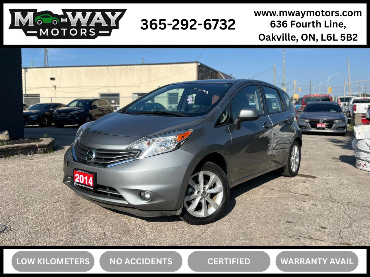 2014 Nissan Versa Note SL 360 Cameras No Accident Low KM Heated Seats - Photo #1