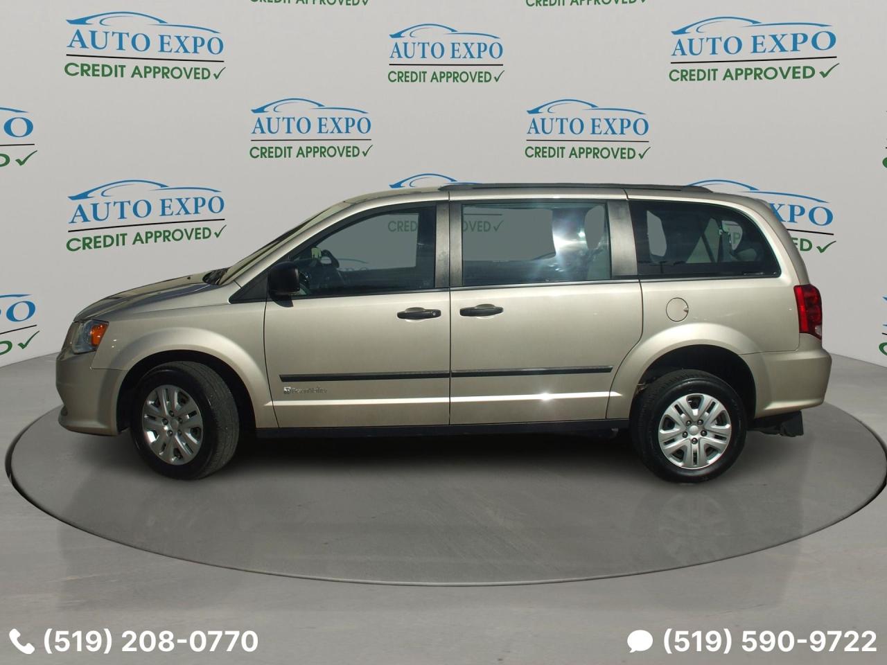 2015 Dodge Grand Caravan Wheelchair accessible,BraunAbility,Certified,SE