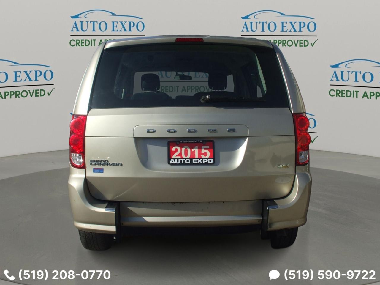 2015 Dodge Grand Caravan Wheelchair accessible,BraunAbility,Certified,SE