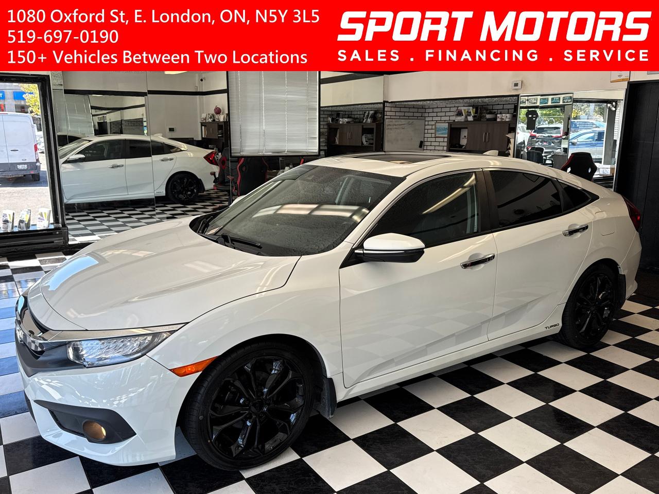 Used 2016 Honda Civic Touring+New Tires+Brakes+Adaptive Cruise for sale in London, ON