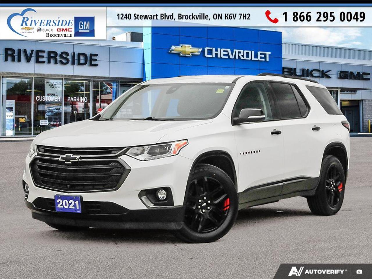 Used 2021 Chevrolet Traverse Premier for sale in Brockville, ON
