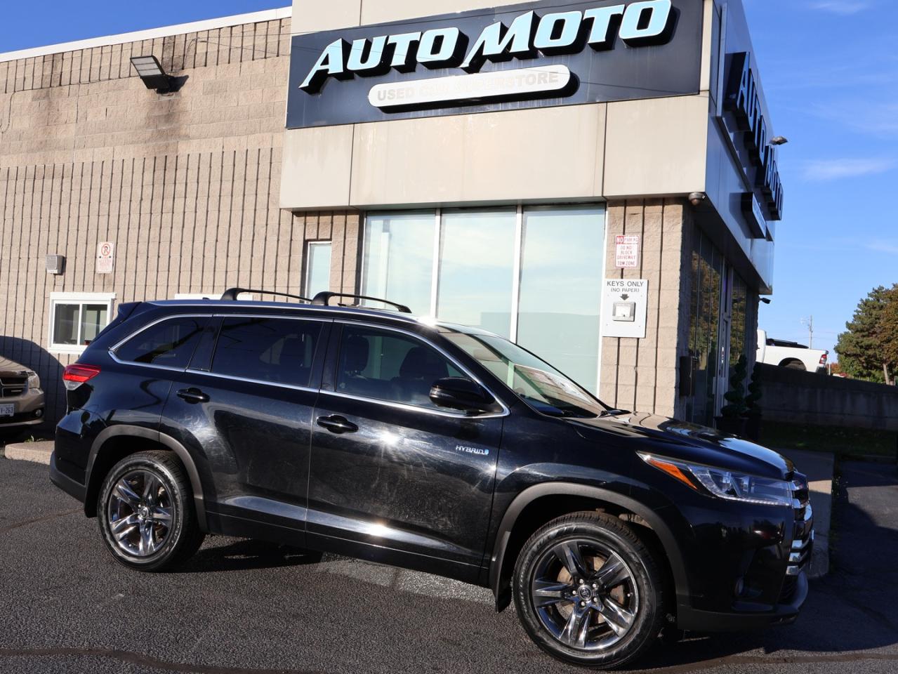 2017 Toyota Highlander HYBRID LIMITED AWD CERTIFIED CAMERA NAV BLUETOOTH LEATHER HEATED SEATS PANO ROOF CRUISE ALLOYS