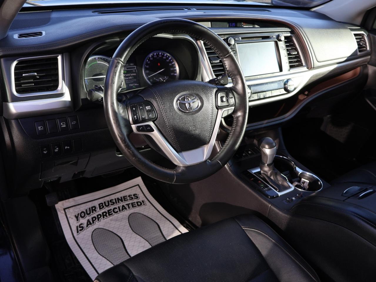 2017 Toyota Highlander HYBRID LIMITED AWD CERTIFIED CAMERA NAV BLUETOOTH LEATHER HEATED SEATS PANO ROOF CRUISE ALLOYS - Photo #10