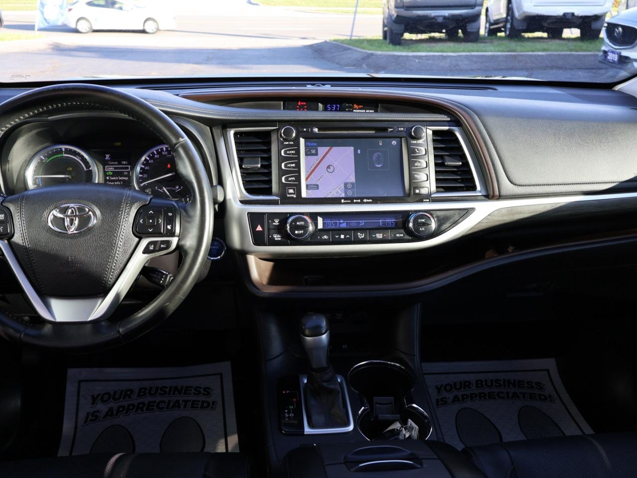 2017 Toyota Highlander HYBRID LIMITED AWD CERTIFIED CAMERA NAV BLUETOOTH LEATHER HEATED SEATS PANO ROOF CRUISE ALLOYS - Photo #13