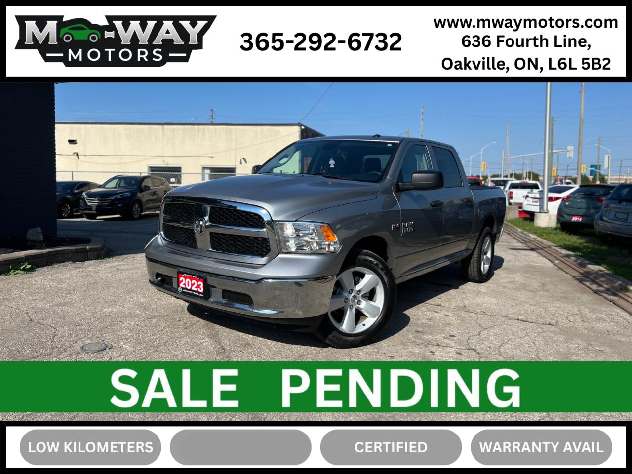 2023 RAM 1500 Classic SLT Low KM Backup Cam AWD FACTORY WARRANTY VALID - Photo #1