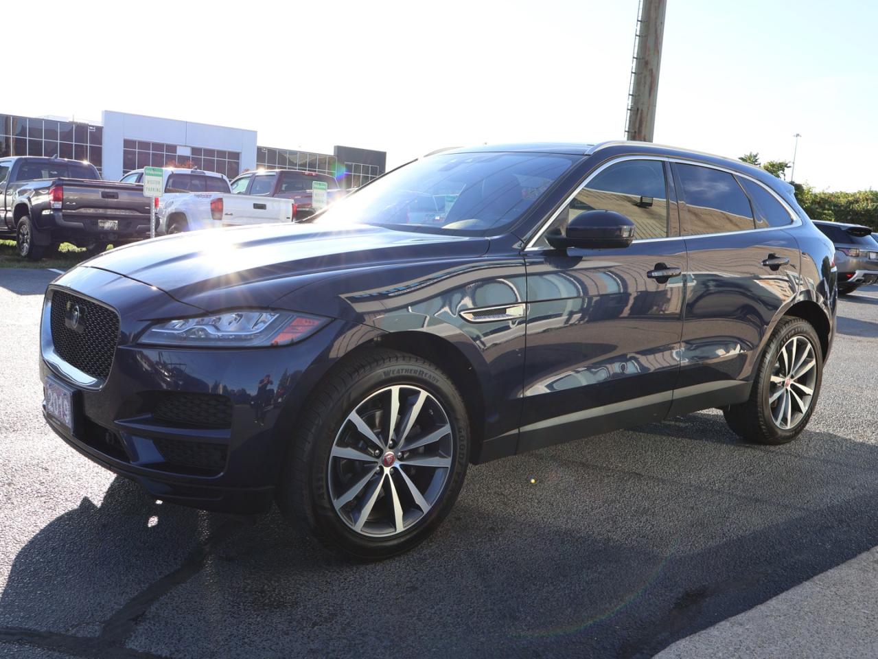 2019 Jaguar F-PACE 20d PRESTIGE AWD CERTIFIED *JAGUAR MAINTAIN* CAMERA NAV BLUETOOTH LEATHER HEATED SEATS CRUISE ALLOYS - Photo #3