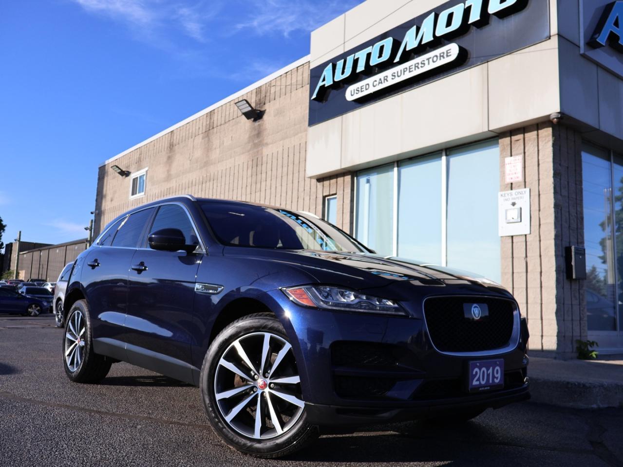 2019 Jaguar F-PACE 20d PRESTIGE AWD CERTIFIED *JAGUAR MAINTAIN* CAMERA NAV BLUETOOTH LEATHER HEATED SEATS CRUISE ALLOYS - Photo #9