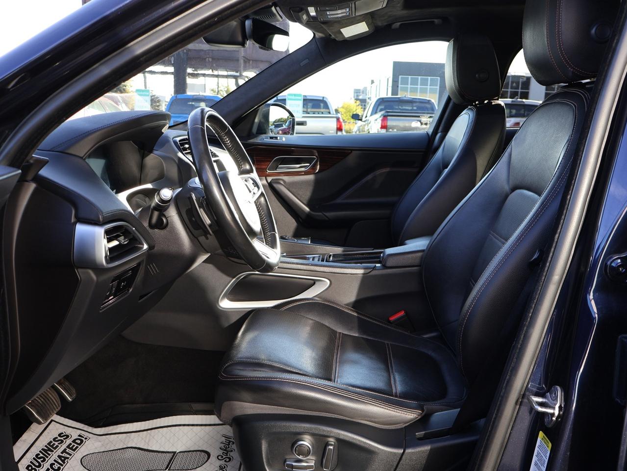 2019 Jaguar F-PACE 20d PRESTIGE AWD CERTIFIED *JAGUAR MAINTAIN* CAMERA NAV BLUETOOTH LEATHER HEATED SEATS CRUISE ALLOYS Photo