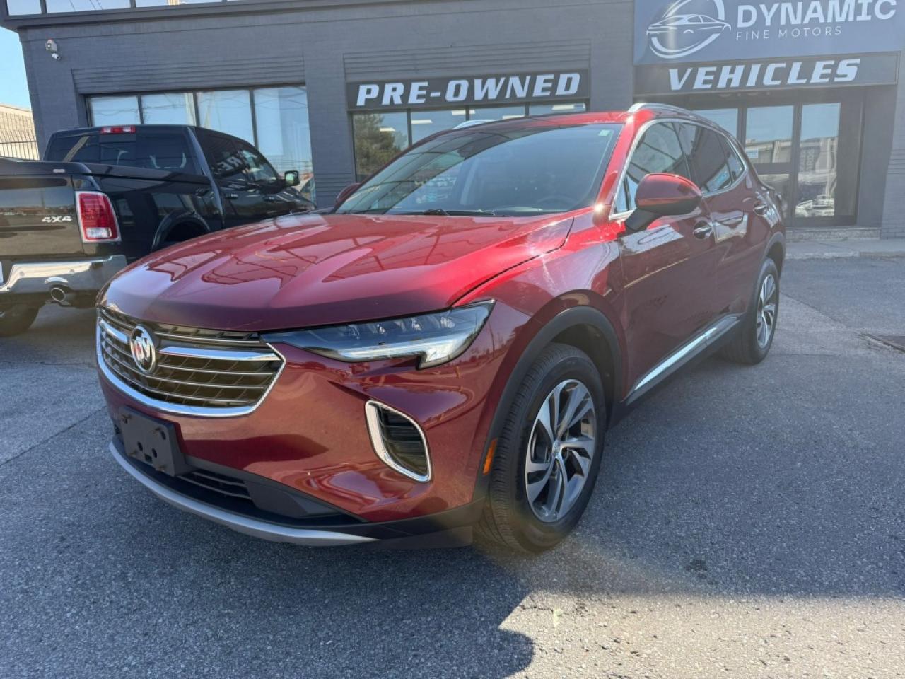 Used 2021 Buick Envision ESSENCE/ LEATHER/ REAR CAMERA/ CARPLAY for sale in North York, ON