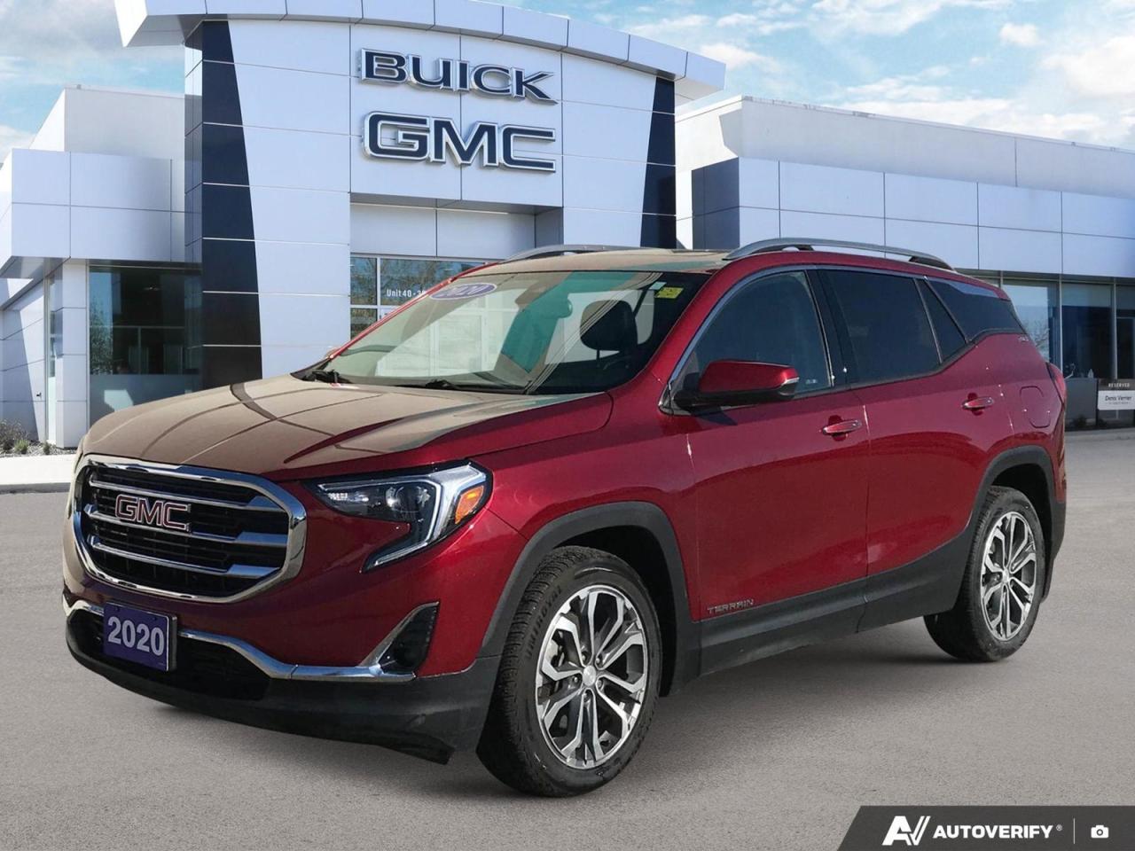 Used 2020 GMC Terrain SLT AWD | Leather | Moonroof for sale in Winnipeg, MB