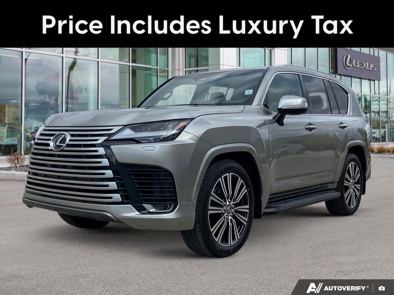 New 2025 Lexus LX 600 Luxury for sale in Winnipeg, MB