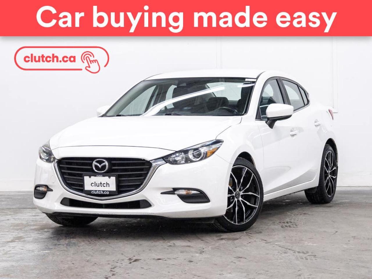 Used 2018 Mazda MAZDA3 GS w/ Front Heated Seats, Rearview Cam, Climate Control for sale in Toronto, ON