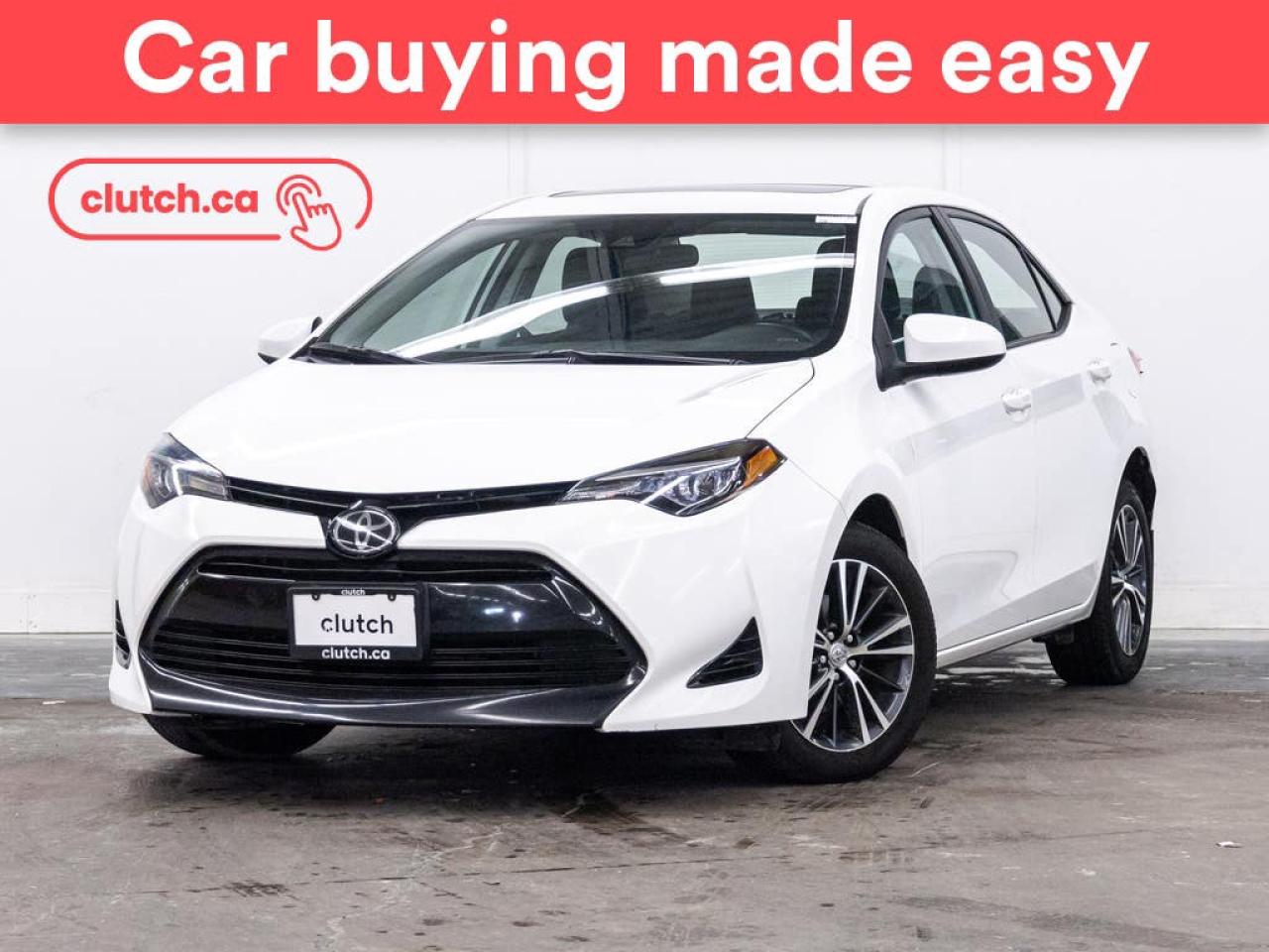 Used 2017 Toyota Corolla LE w/ Upgrade Pkg w/ Front Heated Seats, Rearview Cam, Climate Control for sale in Toronto, ON