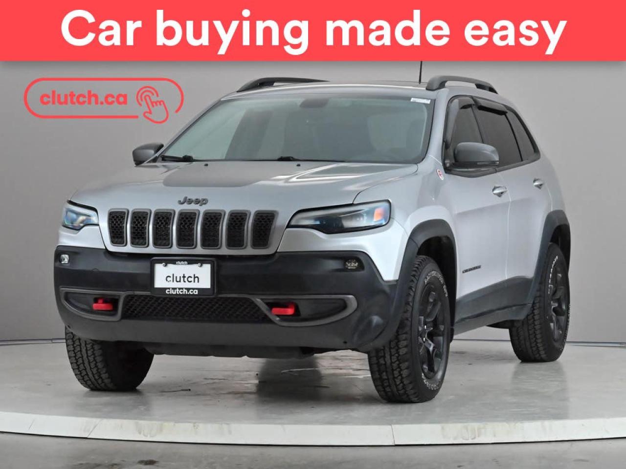Used 2019 Jeep Cherokee Trailhawk 4x4 w/ Apple CarPlay, Heated Front Seats, Rearview Cam for sale in Toronto, ON