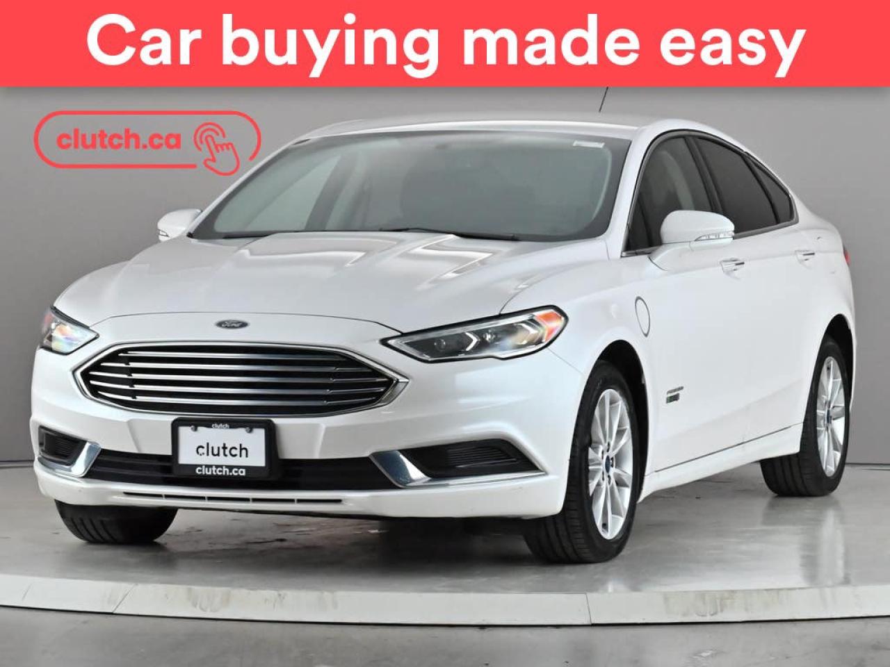 Used 2018 Ford Fusion Energi SE w/ Apple CarPlay, Heated Front Seats, Rearview Cam for sale in Toronto, ON