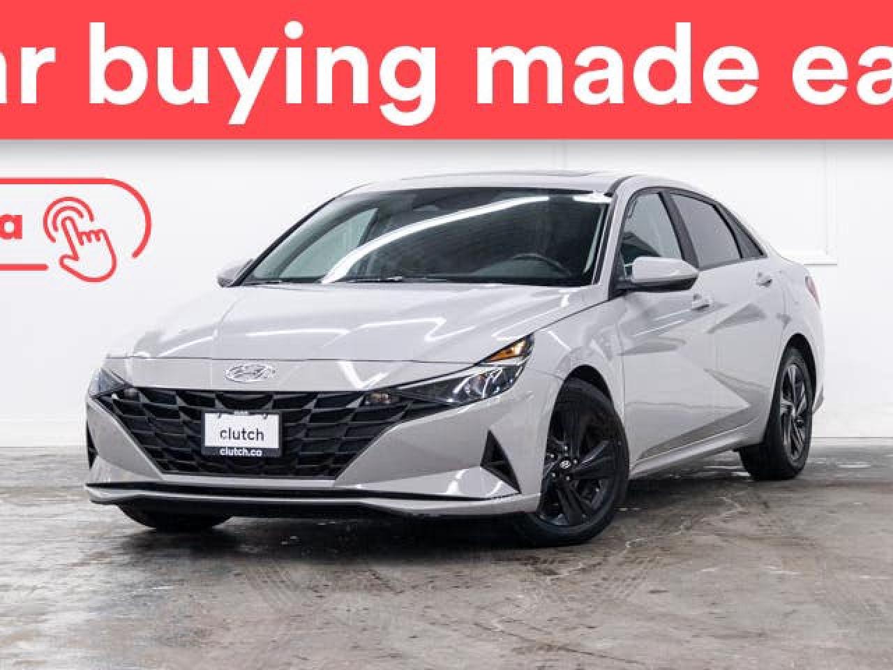 Used 2021 Hyundai Elantra Preferred w/ Sun & Tech Pkg w/ Apple CarPlay & Android Auto, Power Moonroof, Heated Steering Wheel for sale in Toronto, ON