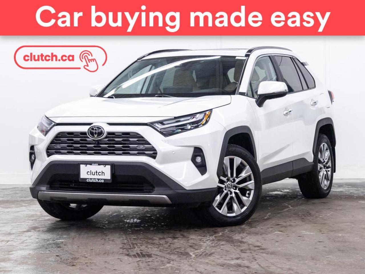 Used 2023 Toyota RAV4 Limited AWD w/ Apple CarPlay & Android Auto, Power Moonroof, Nav for sale in Toronto, ON