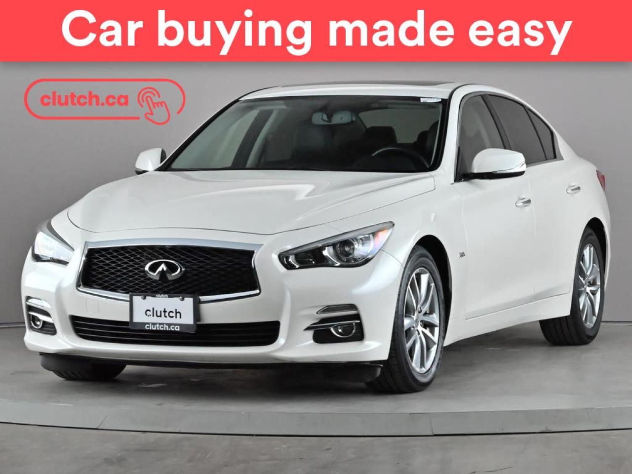 Used 2016 Infiniti Q50 3.0T AWD w/ Heated Front Seats, Rearview Camera, Cruise Control for sale in Toronto, ON