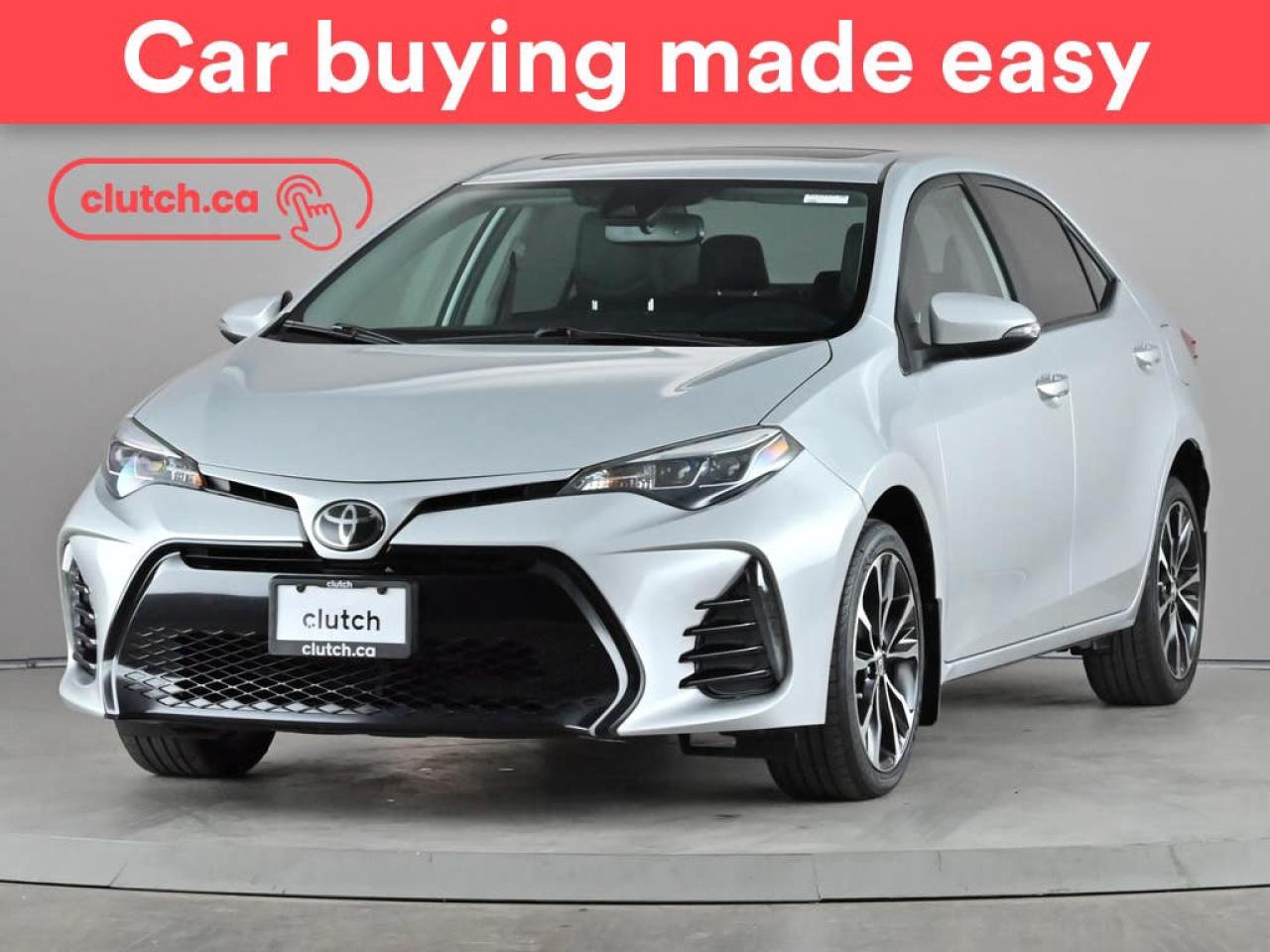 Used 2018 Toyota Corolla SE w/ XSE Upgrade Pkg.  w/ Heated Front Seats, Rearview Camera, Cruise Control for sale in Toronto, ON