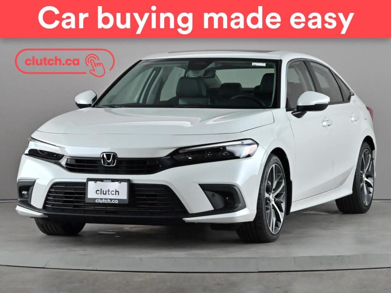 Used 2023 Honda Civic Touring w/ Apple CarPlay & Android Auto, Power Moonroof, Nav for sale in Toronto, ON