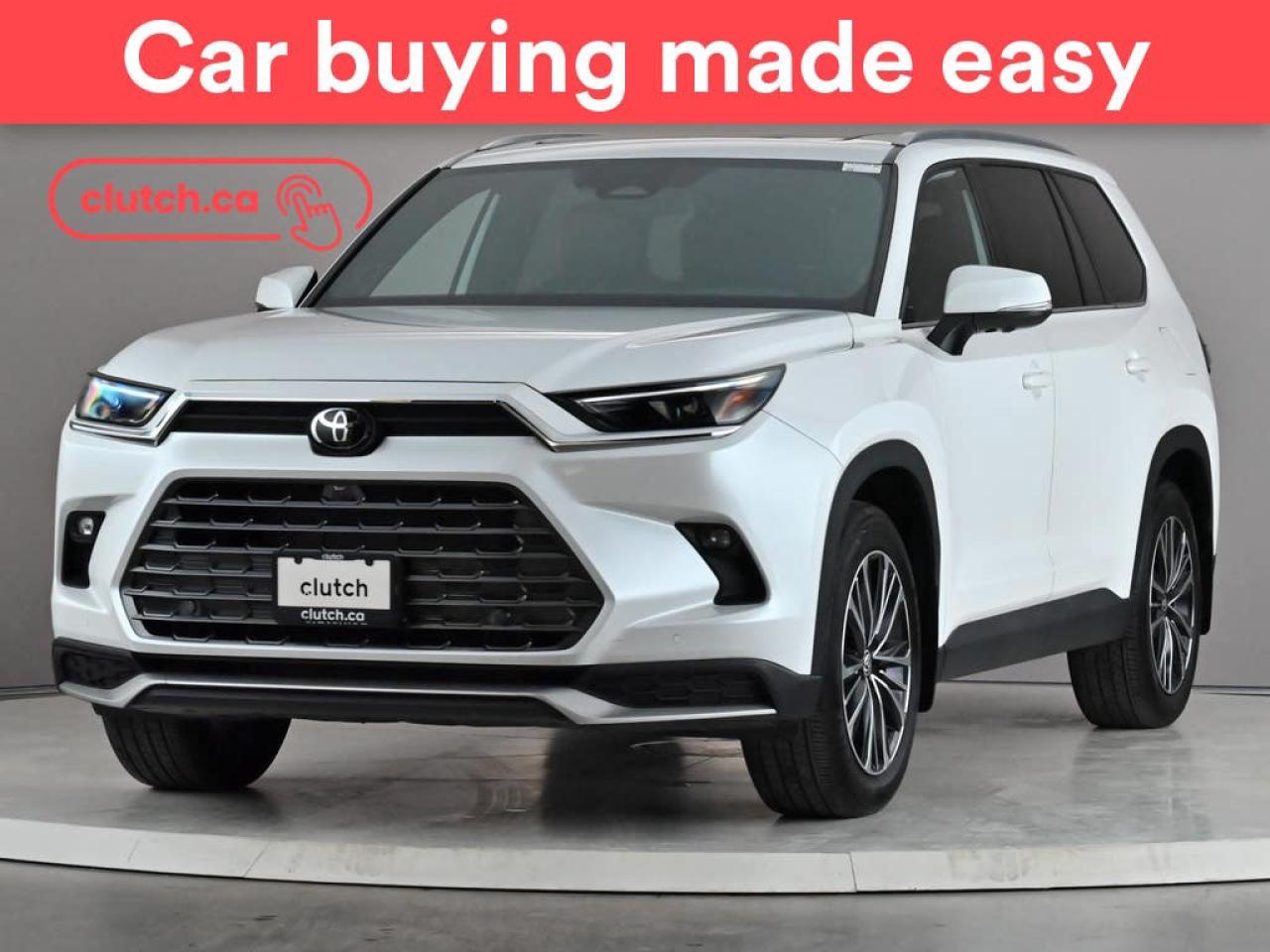 Used 2024 Toyota Grand Highlander Platinum Hybrid MAX AWD w/ Apple CarPlay & Android Auto, Panoramic Moonroof, Nav for sale in Toronto, ON