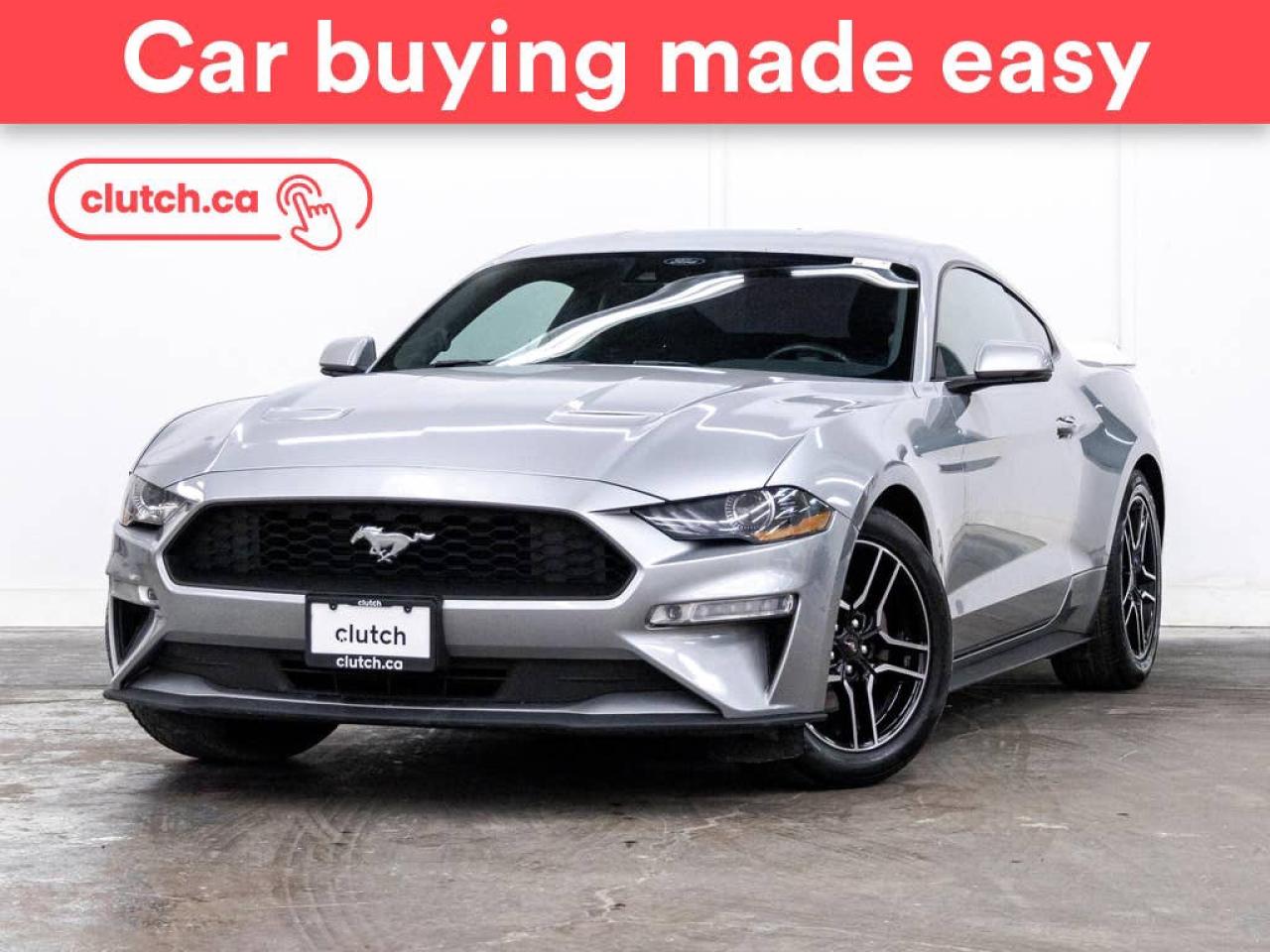 Used 2021 Ford Mustang EcoBoost Premium w/Apple CarPlay, Heated Front Seats, Backup Cam for sale in Toronto, ON