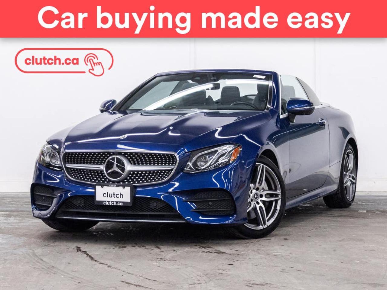 Used 2020 Mercedes-Benz E-Class E 450 4MATIC AWD w/Apple CarPlay & Android Auto, Heated Front Seats, Backup Cam for sale in Toronto, ON