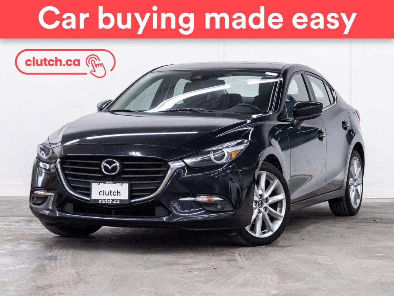 Used 2018 Mazda MAZDA3 GT w/ Heated Front Seats, Bluetooth, Rearview Cam for sale in Toronto, ON