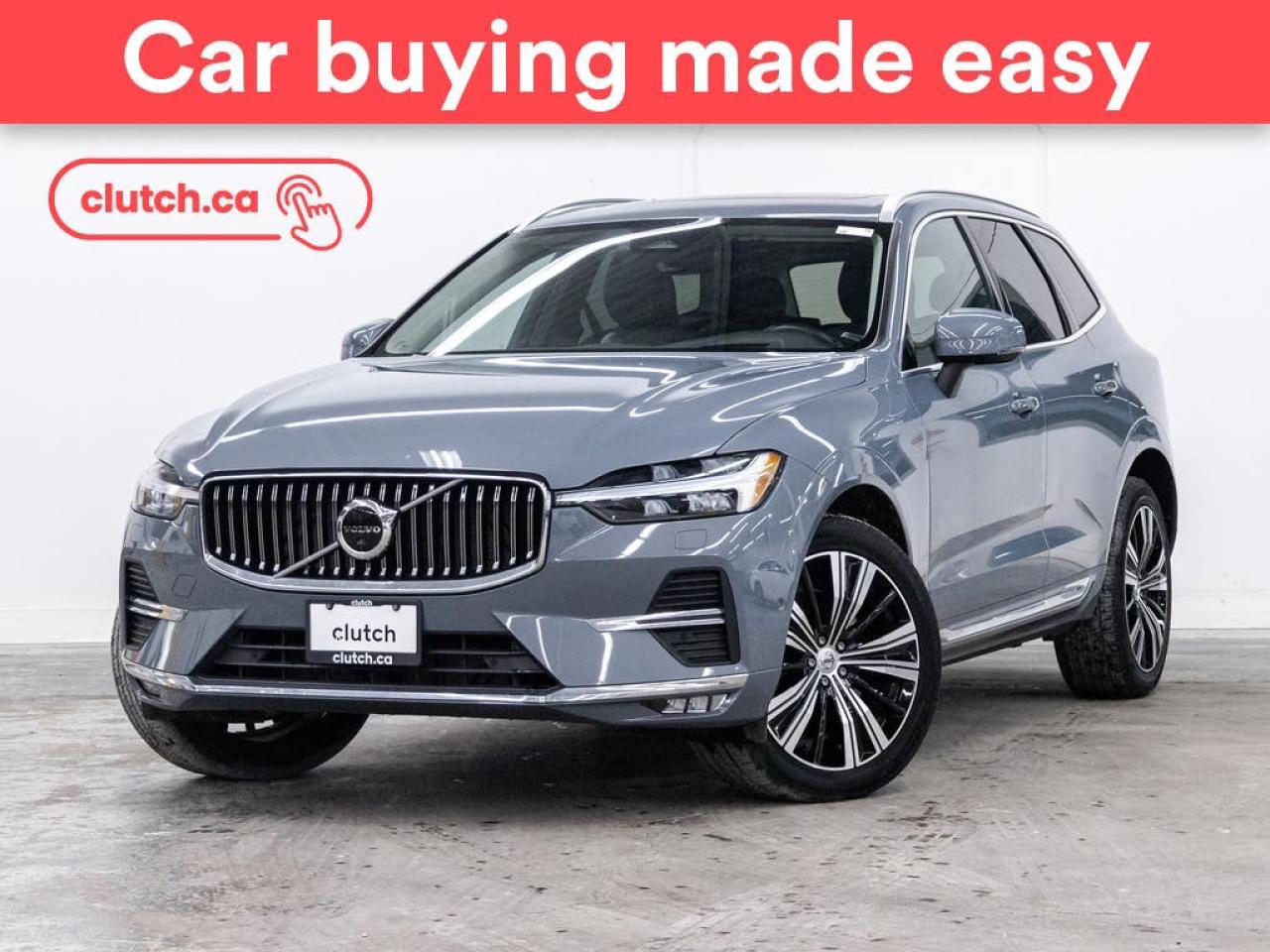 Used 2022 Volvo XC60 Inscription B6 AWD w/Apple CarPlay & Android Auto, Heated Front Seats, Backup Cam for sale in Toronto, ON