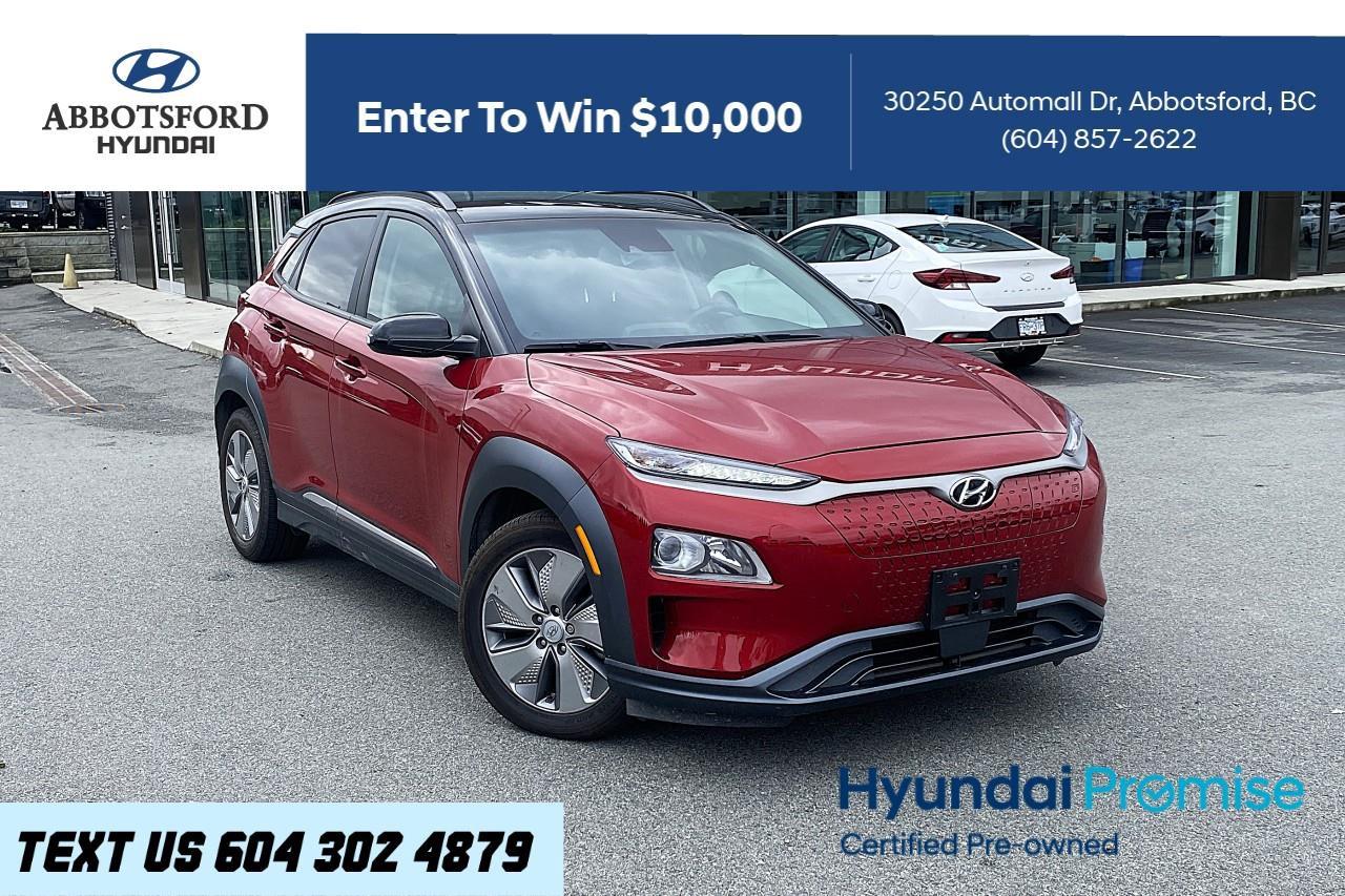 Used 2021 Hyundai KONA Electric Preferred w/Two Tone for sale in Abbotsford, BC