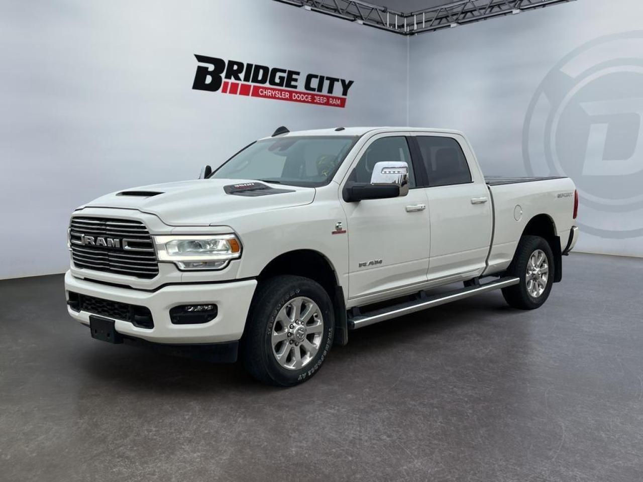 Used 2024 RAM 3500 Laramie High Output Diesel - Aisin Transmission - Sport Appearance Pkg - Leather - Adaptive Cruise - Harman Kardon Sound for sale in Lethbridge, AB