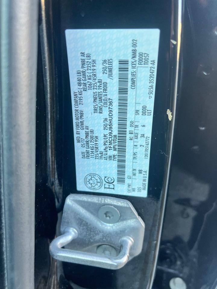 2017 Ford Escape 4WD 4DR TITANIUM - Photo #10