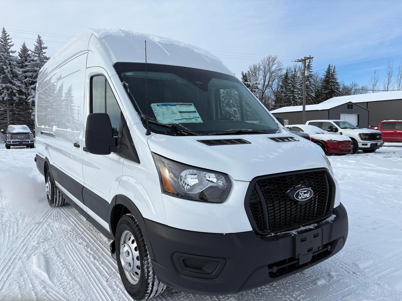 2026 Ford Transit Cargo Van BASE T-350 148 EL Hi Rf 9500 GVWR AWD Photo3