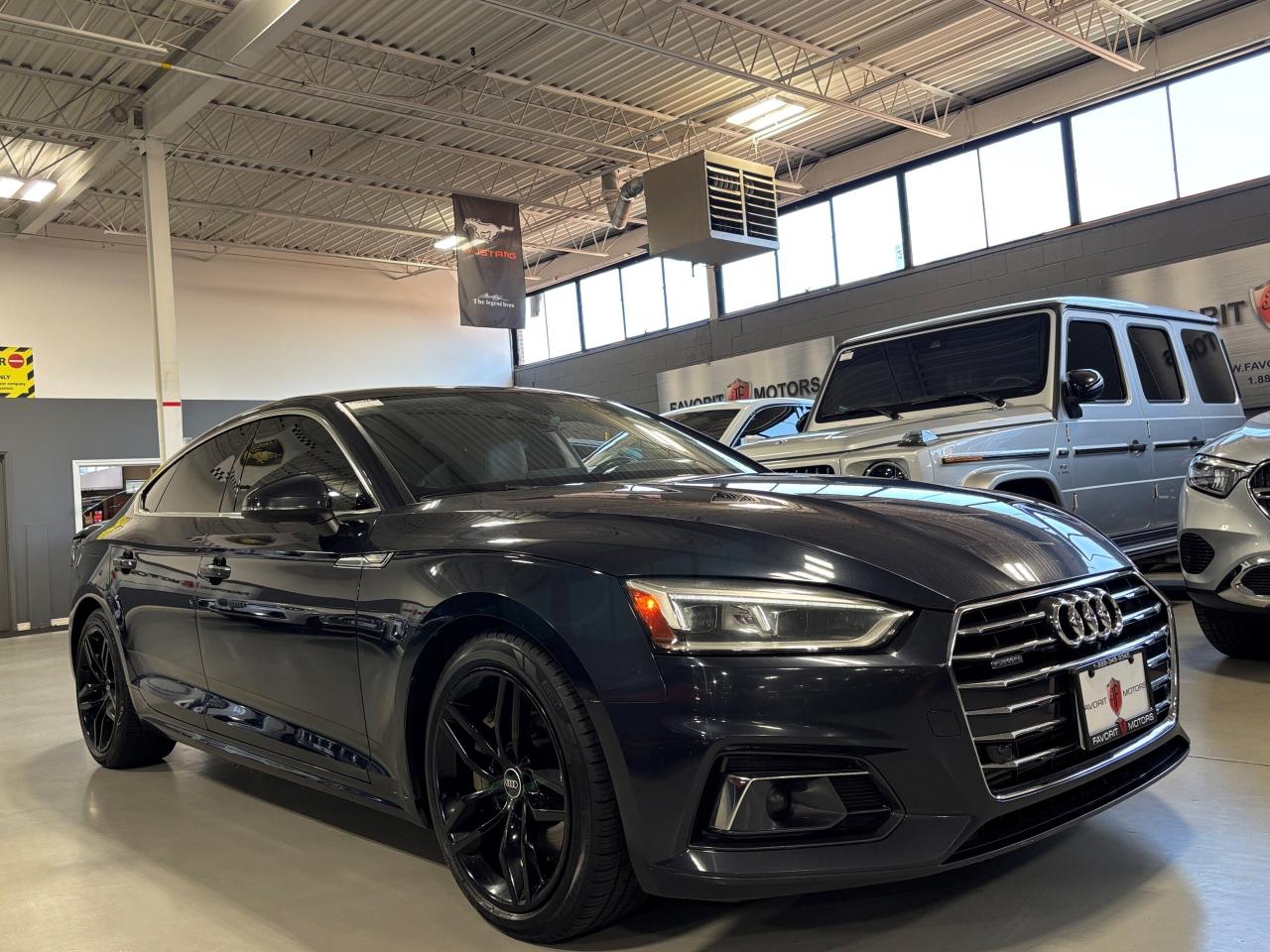 2018 Audi A5 Sportback Technik|QUATTRO|S-TRONIC|NAV|GREYLEATHER|AMBIENT|+ - Photo #2