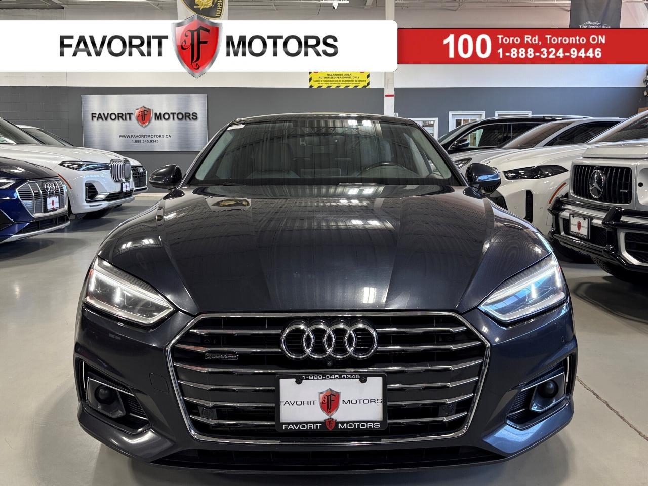 Used 2018 Audi A5 Sportback Technik|QUATTRO|S-TRONIC|NAV|GREYLEATHER|AMBIENT|+ for sale in North York, ON