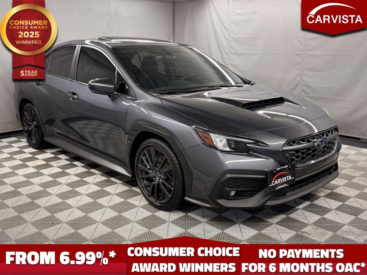 Used 2023 Subaru WRX Sport Tech AWD - 6 SPEED/NO ACCIDENTS/FACTORY WARR for sale in Winnipeg, MB