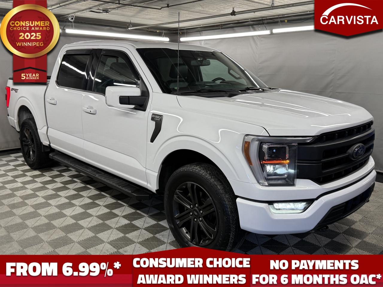 Used 2021 Ford F-150 LARIAT CREW CAB - ECOBOOST/SUNROOF for sale in Winnipeg, MB