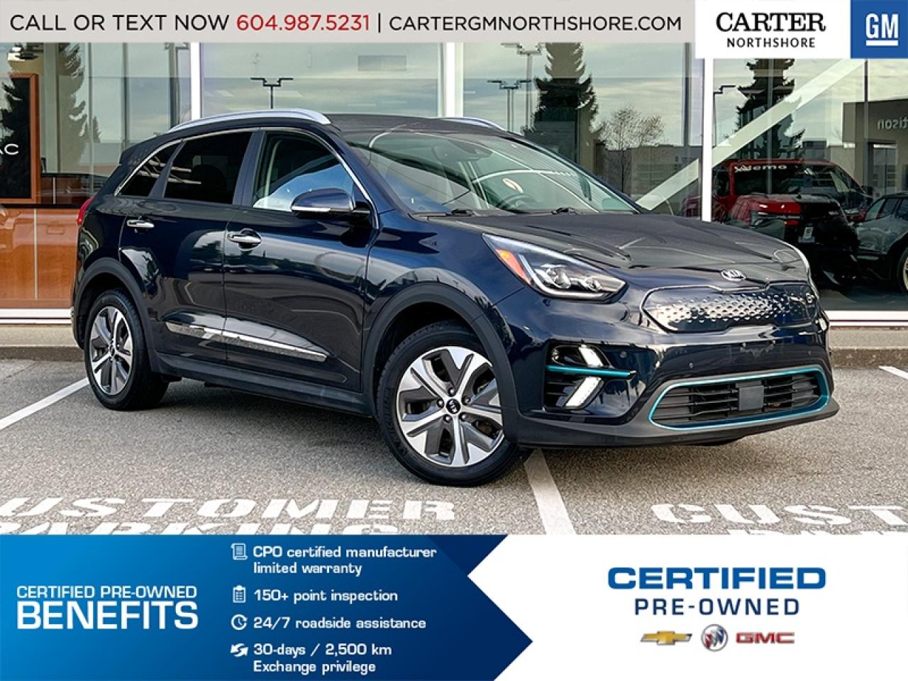 Used 2020 Kia NIRO EV SX TOURING | Pwr Seats/Cruise Ctrl/Leather Seats for sale in North Vancouver, BC