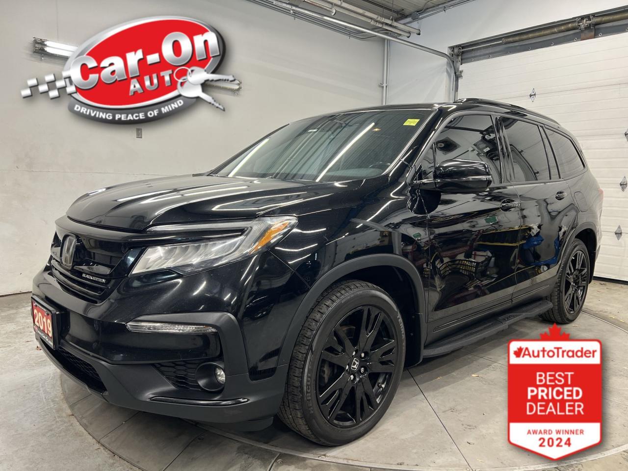 Used 2019 Honda Pilot BLACK EDITION AWD|6-PASS |LEATHER |PANO ROOF | DVD for sale in Ottawa, ON