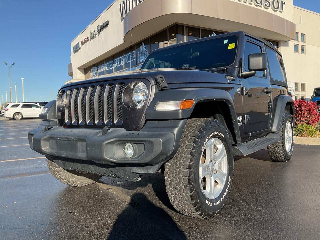 Used 2019 Jeep Wrangler SPORT 'S' / COLD WEATHER GROUP / 17 ALLOY WHEELS for sale in Windsor, ON
