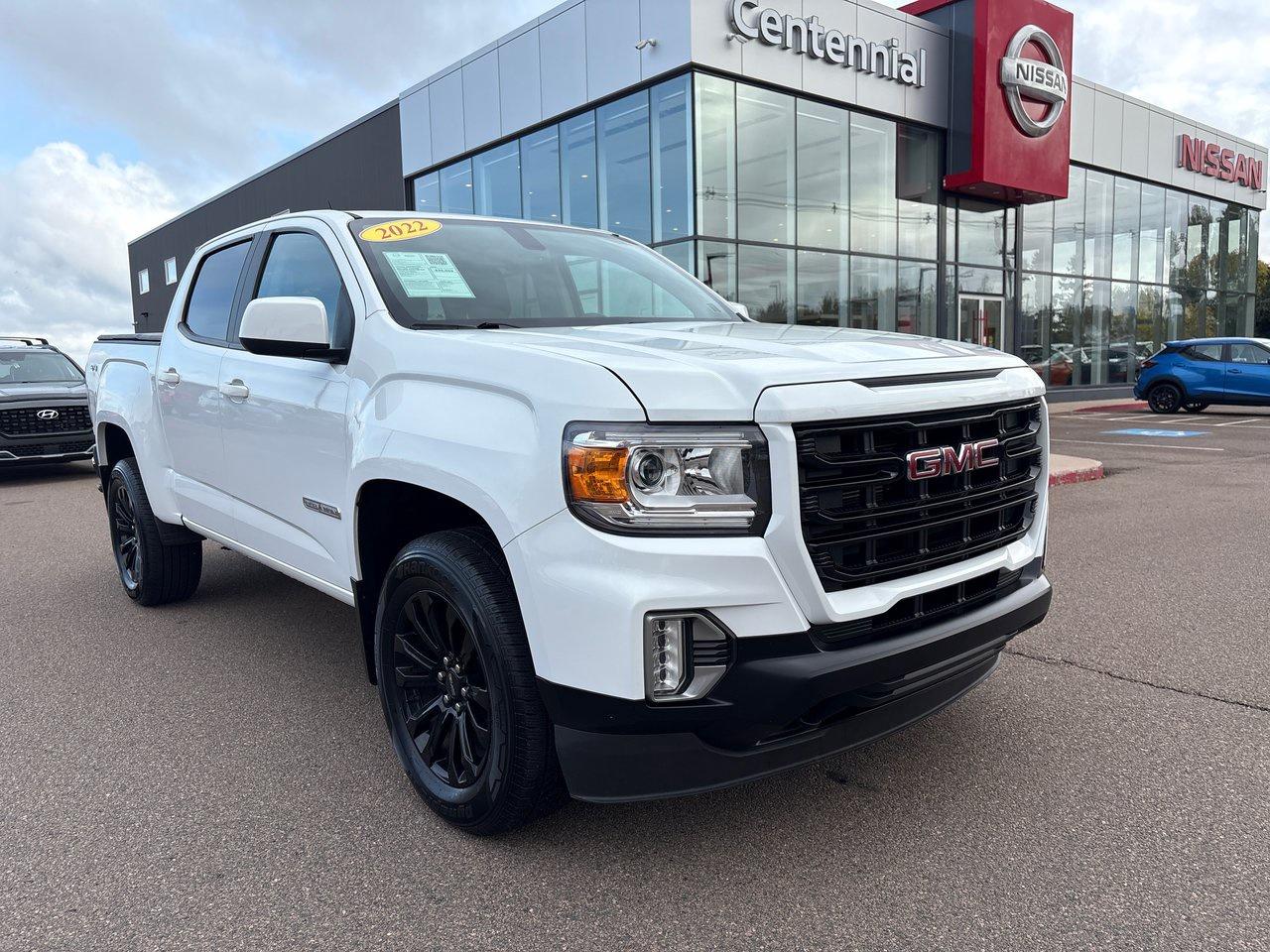 Used 2022 GMC Canyon Elevation Crew Cab 4X4 for sale in Summerside, PE