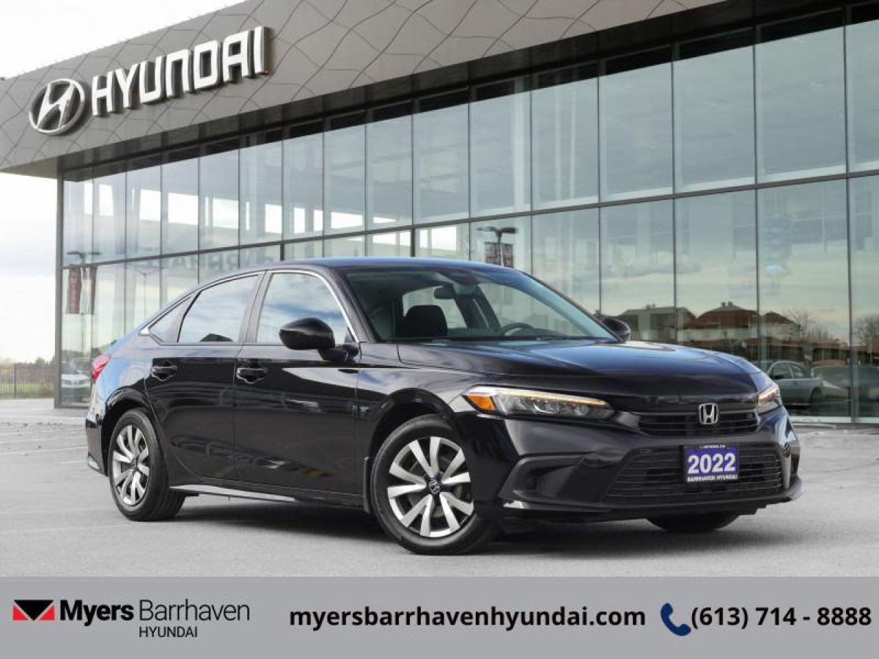 Used 2022 Honda Civic Sedan LX  - Android Auto -  Heated Seats - $158 B/W for sale in Nepean, ON