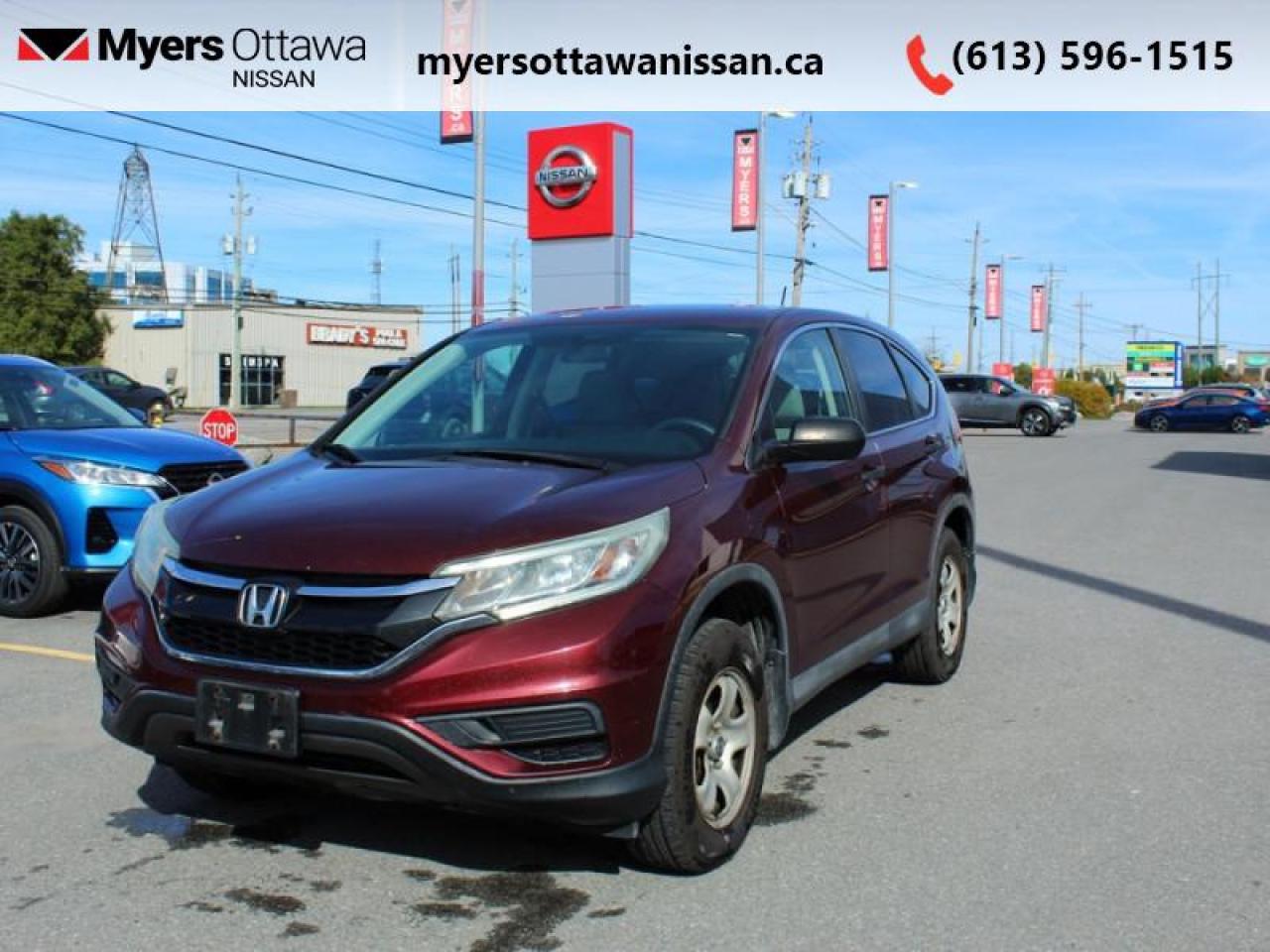 Used 2016 Honda CR-V LX  - Bluetooth -  Heated Seats for sale in Ottawa, ON