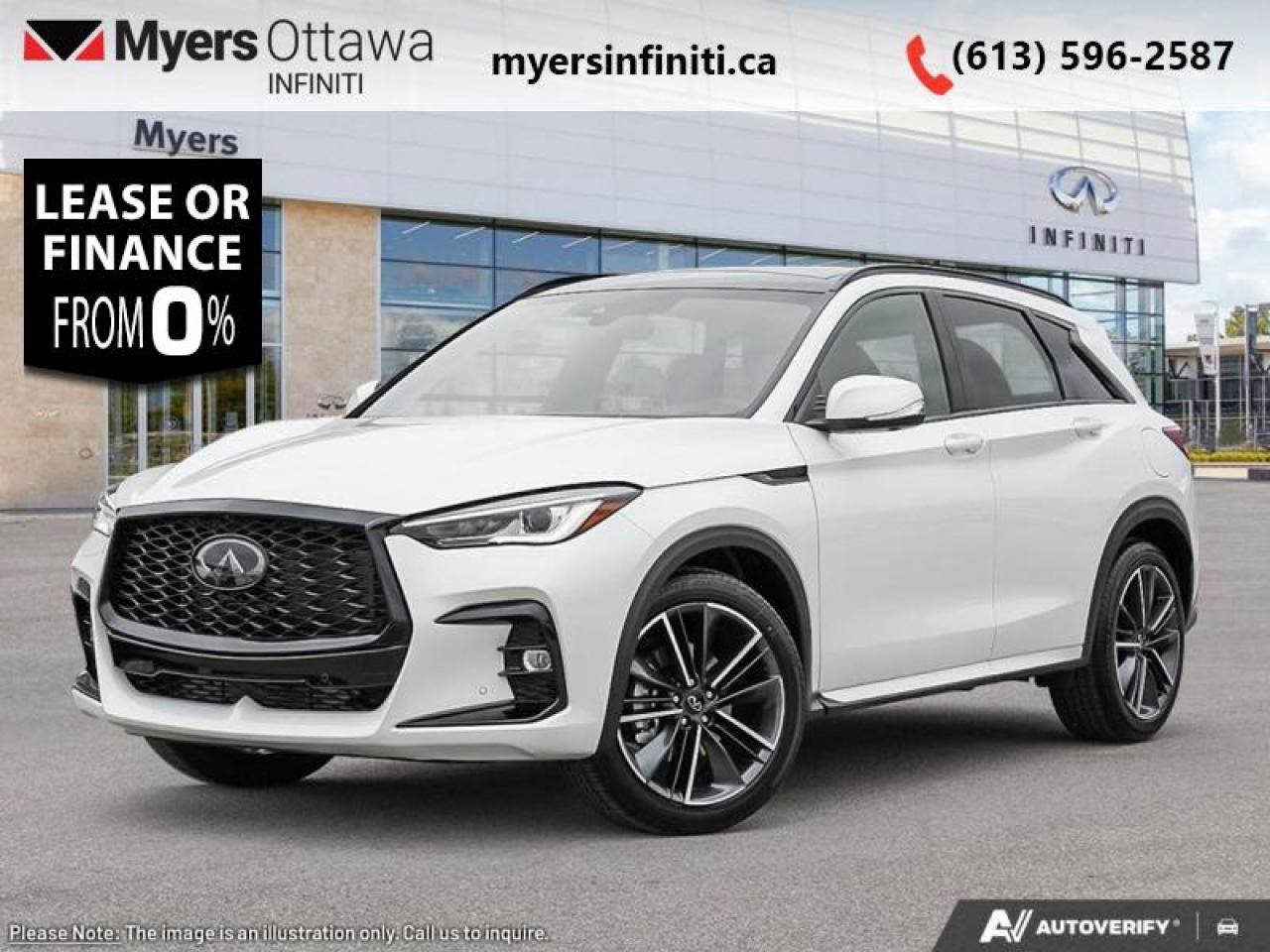 New 2025 Infiniti QX50 sport for sale in Ottawa, ON
