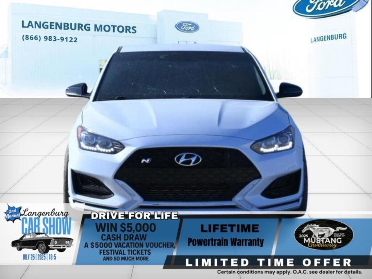 Used 2020 Hyundai Veloster N for sale in Langenburg, SK